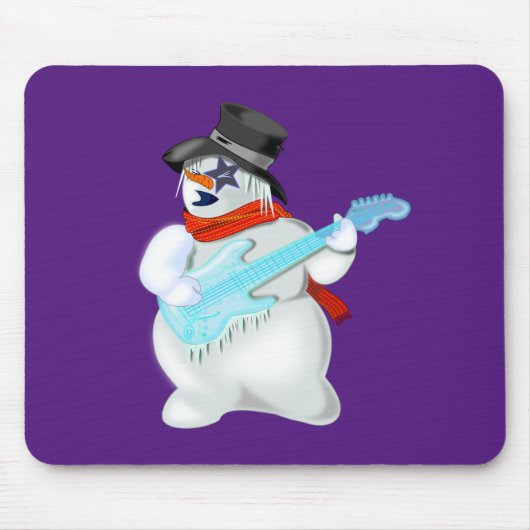 Tapis De Souris Rock Snowman (Devant)