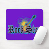 Tapis De Souris Rock Star (Avec souris)