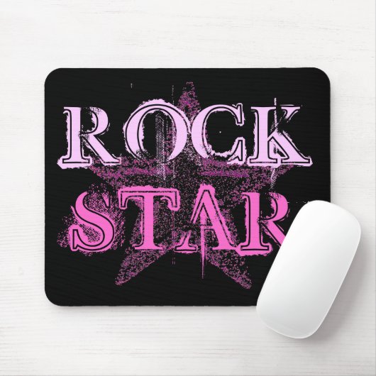 Tapis De Souris Rock Star Diva mousepad (Avec souris)