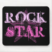 Tapis De Souris Rock Star Diva mousepad (Devant)