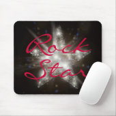 Tapis De Souris Rock Star Mousepad (Avec souris)