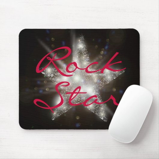 Tapis De Souris Rock Star Mousepad (Avec souris)