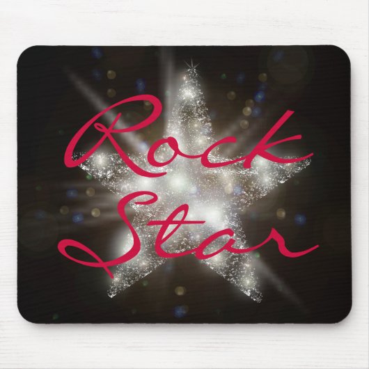 Tapis De Souris Rock Star Mousepad (Devant)
