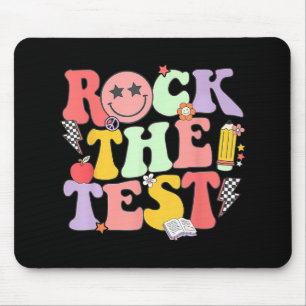 Tapis De Souris Rock The Test Test Day Shirt Pour Les Étudiants