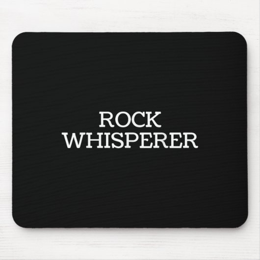 Tapis De Souris Rock Whisperer - Funny Geologist Stone Rock Collec (Devant)
