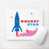 Tapis De Souris Rocket Star (Avec souris)
