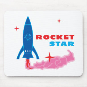 Tapis De Souris Rocket Star