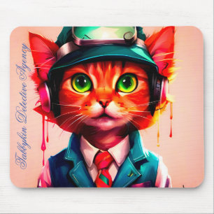 Tapis De Souris "Rockford" de l'agence de surveillance Tabbykin