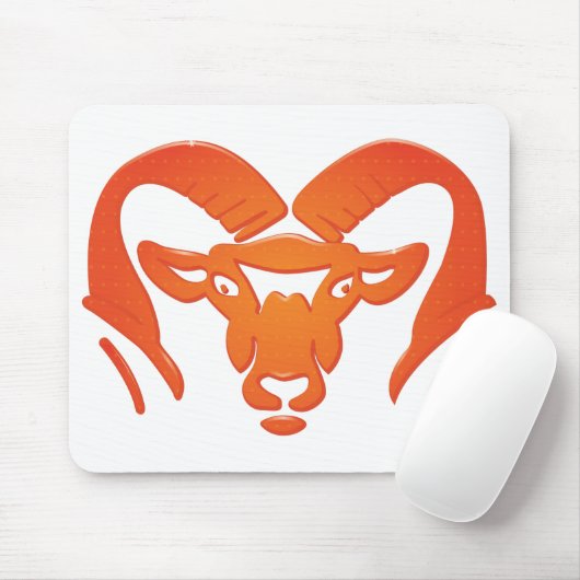 Tapis De Souris Rockford Rams #4 (Avec souris)