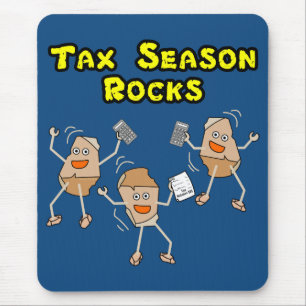 Tapis De Souris Rocks de la saison fiscale