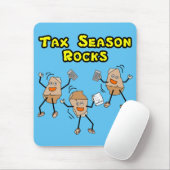 Tapis De Souris Rocks de la saison fiscale (Avec souris)