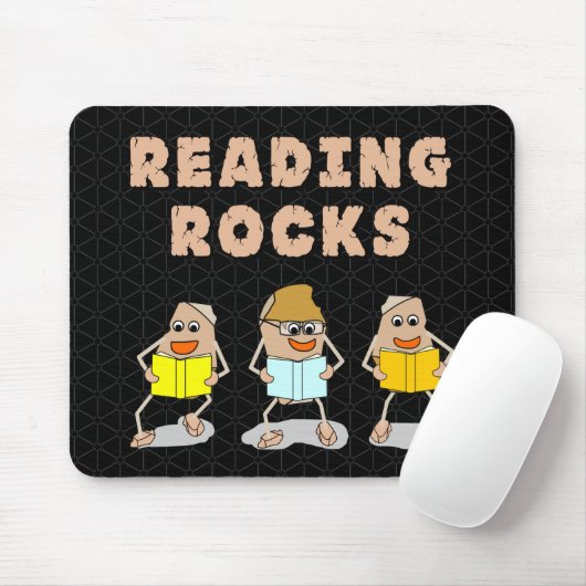 Tapis De Souris Rocks de reading (Avec souris)