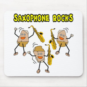 Tapis De Souris Rocks saxophones