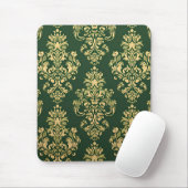Tapis De Souris Rococo Vert classique (Avec souris)