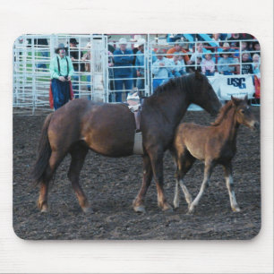 Tapis De Souris Rodeo Mare and Foal