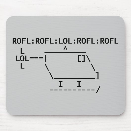 Tapis De Souris ROFLcopter (Devant)