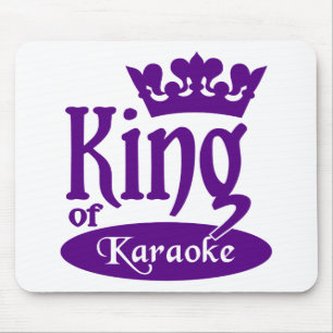 Tapis De Souris Roi de Karaoke mousepad