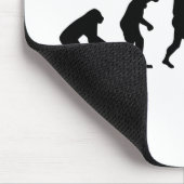Tapis De Souris Roi d'échecs d'évolution (Coin)