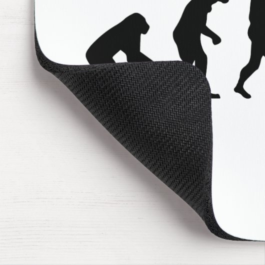 Tapis De Souris Roi d'échecs d'évolution (Coin)