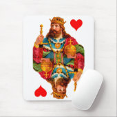 Tapis De Souris Roi des Coeurs (Avec souris)