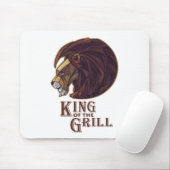 Tapis De Souris Roi du Grill (Avec souris)