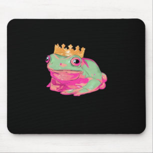 Tapis De Souris Roi Grenouille Funky Mème Style Classique