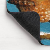 TAPIS DE SOURIS ROITELET AU PASTEL D'HUILE (Coin)