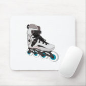 Tapis De Souris Rollerblades Rollerskates Inline Patins Art (Avec souris)
