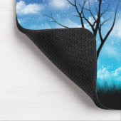 Tapis de souris Romance bleu (Coin)