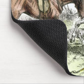 Tapis De Souris Romance sur la chasse (Coin)