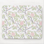 Tapis De Souris Romantic Chic Blush Pink Flowers (Devant)