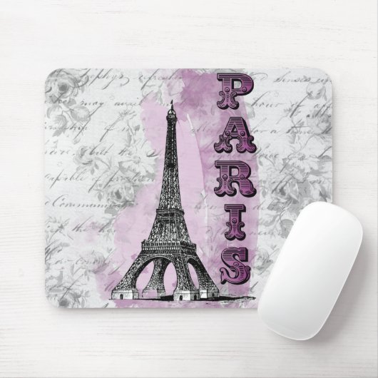 Tapis De Souris Romantic Paris (Avec souris)