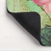 Tapis De Souris Romantique Shabby Chic Rose style victorien Mousep (Coin)