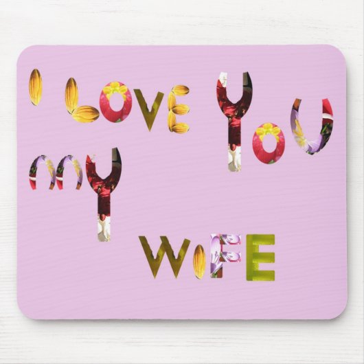 Tapis de souris romantique unique pour votre (Devant)