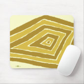 Tapis De Souris Romboidal Amarillo. Mousepad (Avec souris)