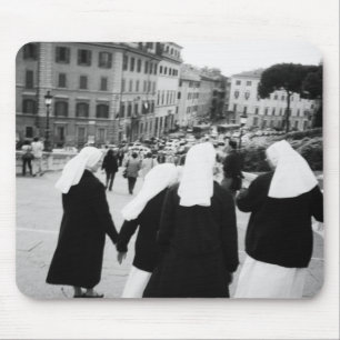 Tapis De Souris Rome Italie, Patrouille de Nonne ! (NR)