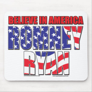 Tapis De Souris Romney et Ryan