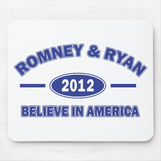 Tapis De Souris Romney et Ryan Believe (Devant)