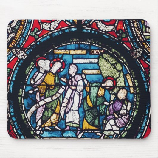 Tapis De Souris Rondeau dépeignant la parabole du figuier (Devant)