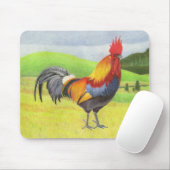 Tapis De Souris Rooster (Avec souris)