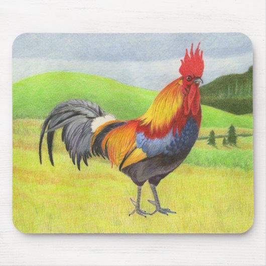 Tapis De Souris Rooster (Devant)