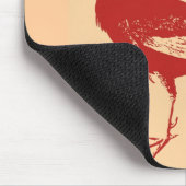 Tapis De Souris Rooster rouge (Coin)