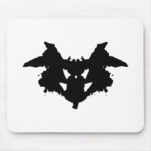 Tapis De Souris Rorschach Inkblot (Devant)