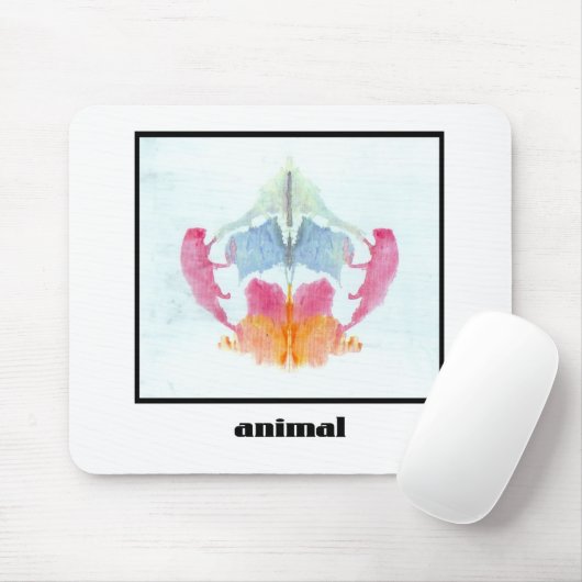 Tapis De Souris Rorschach Inkblot 8 (Avec souris)