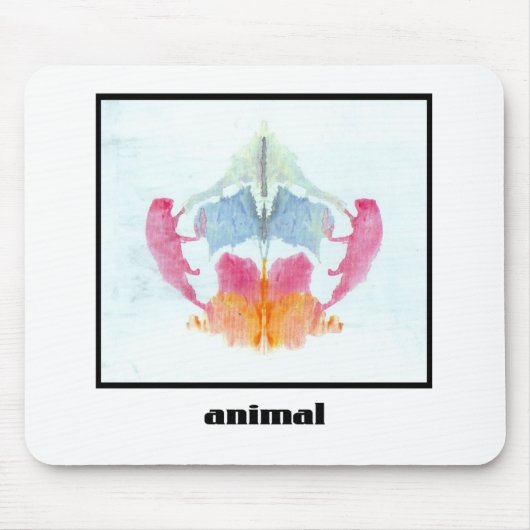 Tapis De Souris Rorschach Inkblot 8 (Devant)