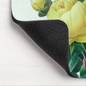 Tapis De Souris Rosa Lutea et Rosa indica (Coin)