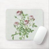 Tapis De Souris Rosa Pomponia, des 'roses de Les (Avec souris)