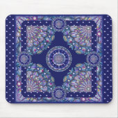 Tapis De Souris Rosace bleue (Devant)