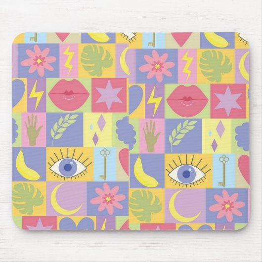 Tapis De Souris Rose (Devant)
