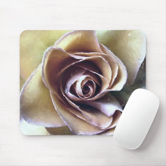 TAPIS DE SOURIS ROSE (Avec souris)